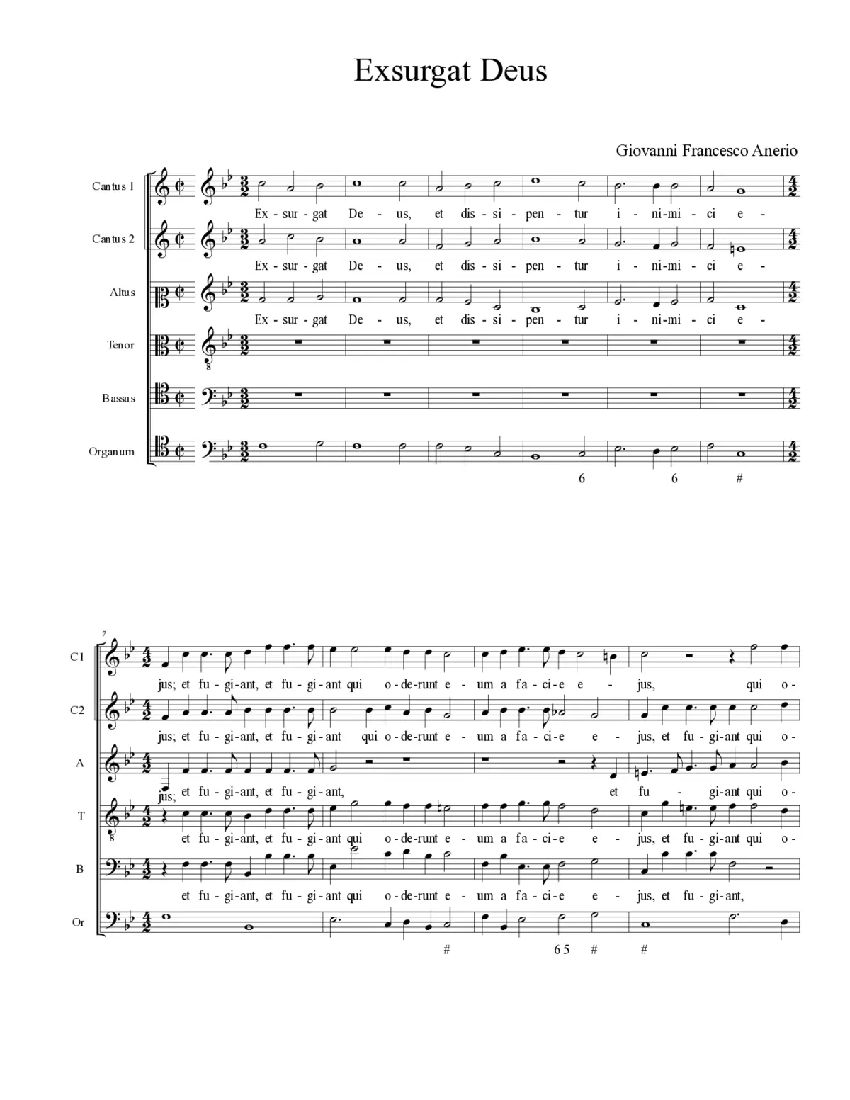 Exsurgat Deus - Page 1