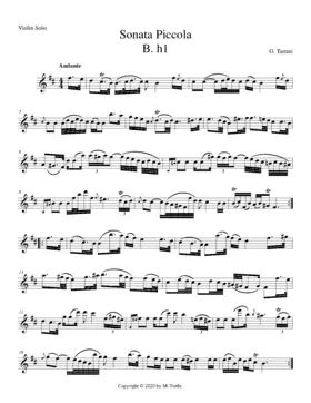 Sonata Piccola in B minor