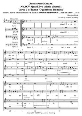 Quod Eve tristis abstulit