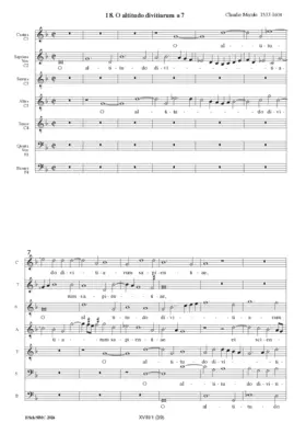 O altitudo divitiarum a 7