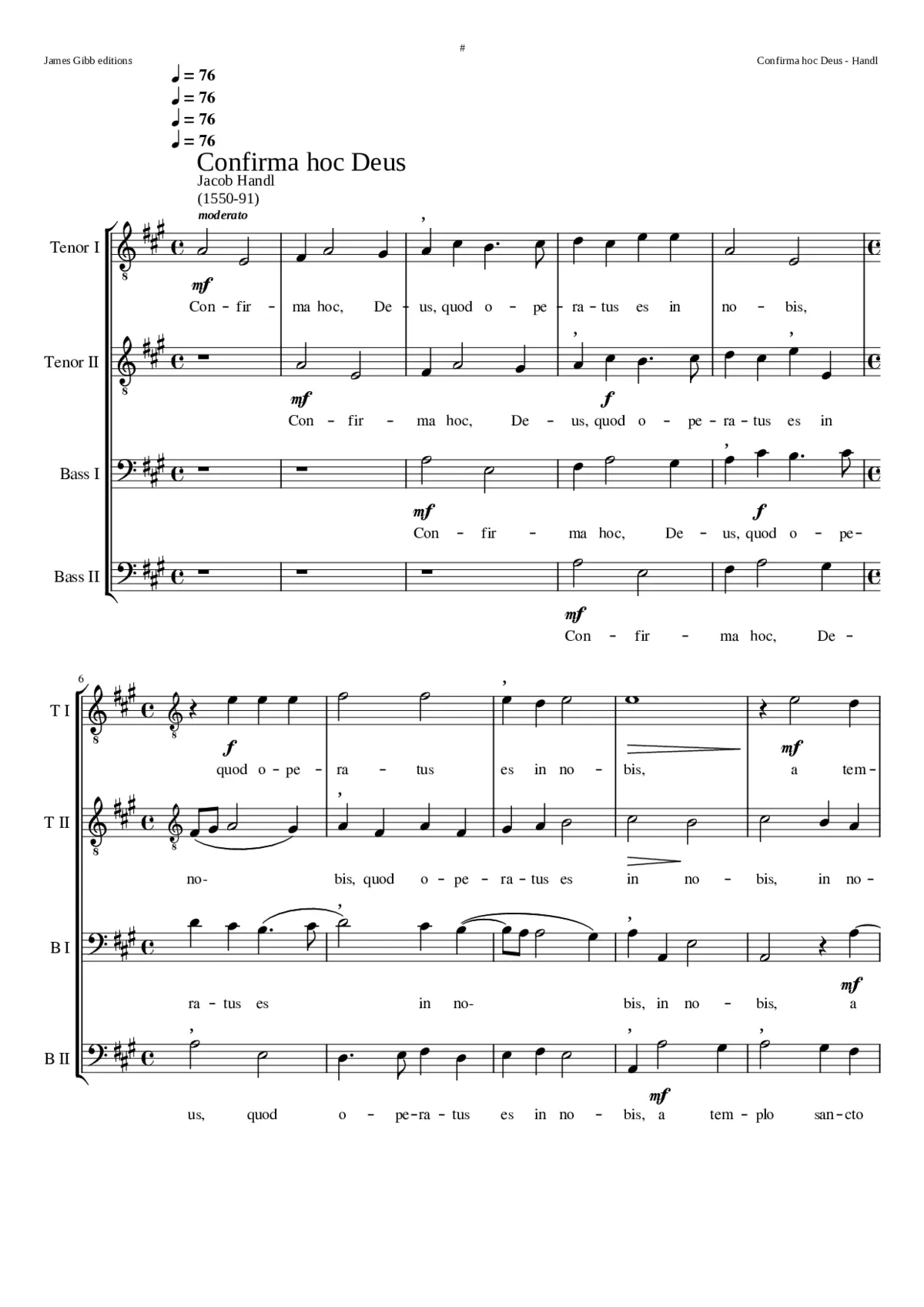 Confirma hoc Deus - Page 1