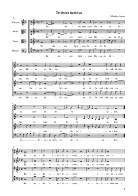 Te decet hymnus