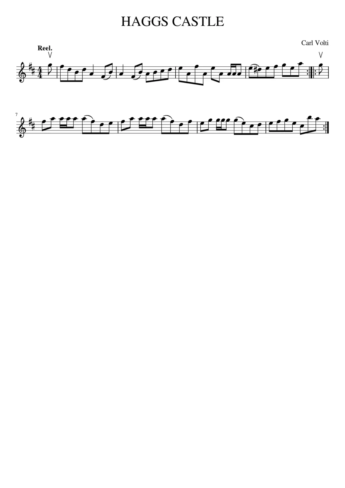 HAGGS CASTLE - Page 1