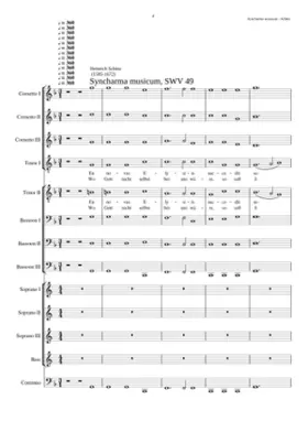 Syncharma musicum SWV 49