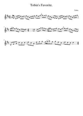 Tobin's Favorite.