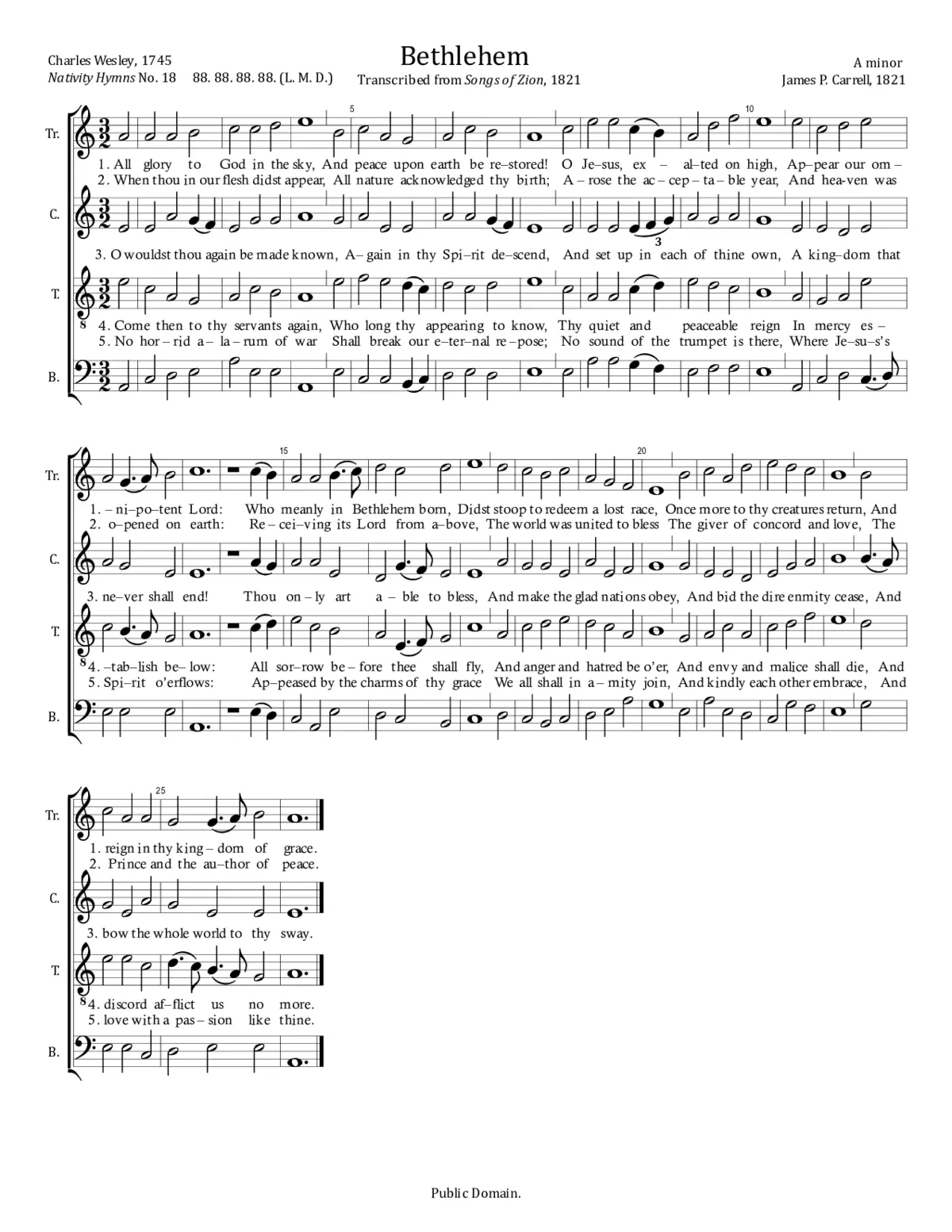 Bethlehem - Page 1