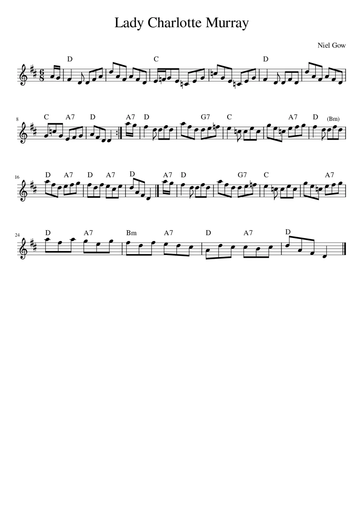 LADY CHARLOTTE MURRAY - Page 1