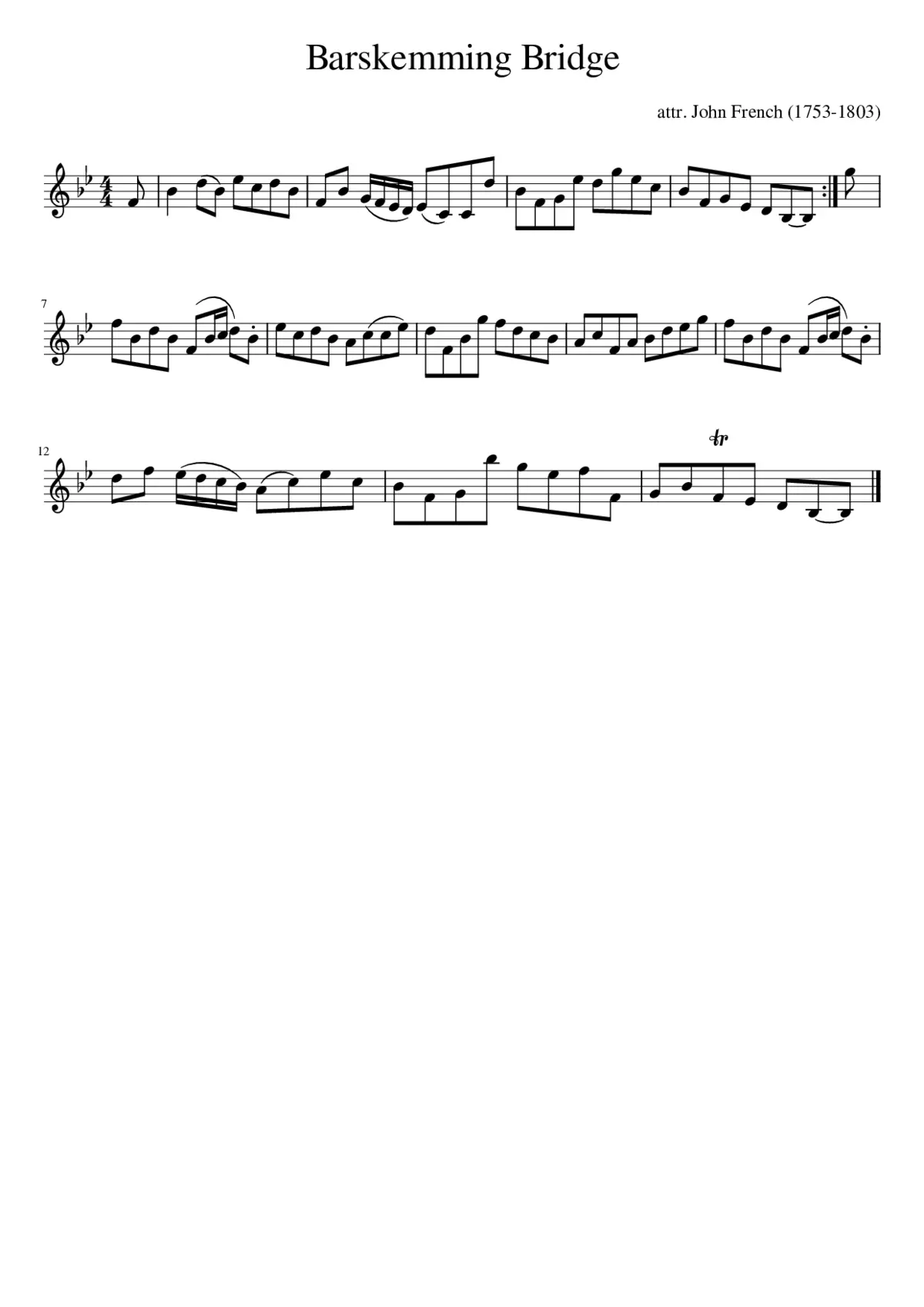 Barskemming Bridge - Page 1