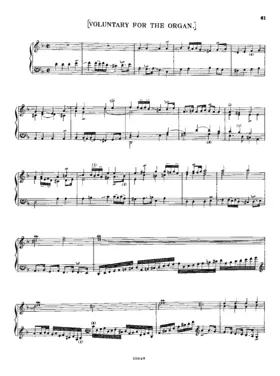 Voluntary in D minor