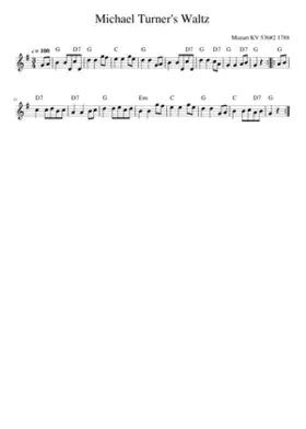 Michael Turner's Waltz