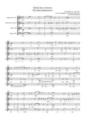 Gloria laus et honor