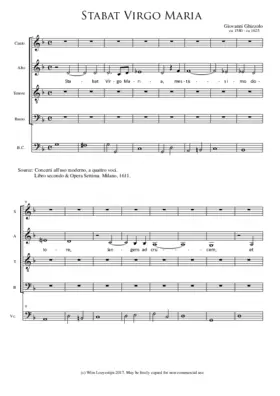 Stabat Virgo Maria