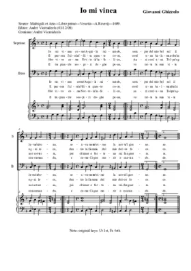 Io mi vinea
