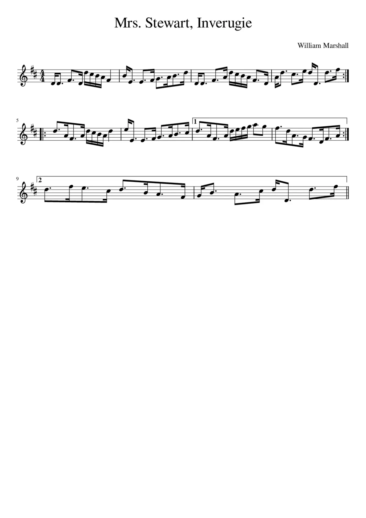 Mrs. Stewart Inverugie - Page 1