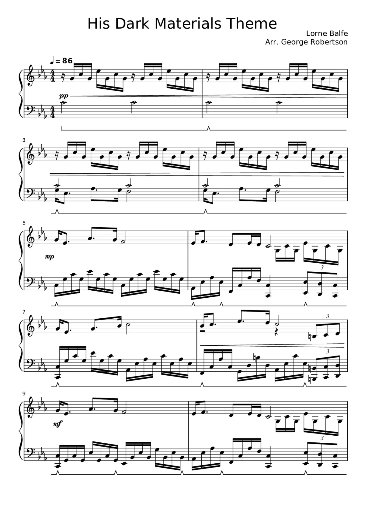 His Dark Materials - Page 1