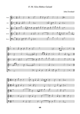 Mr. Giles Hobies Galliard