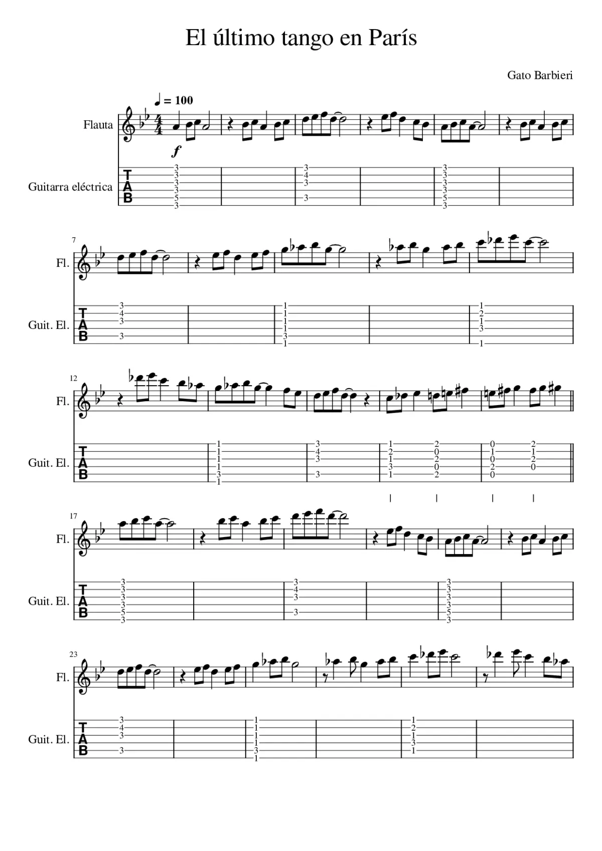 Last tango in Paris - Page 1