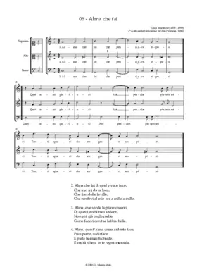 Alma che fai che pensi