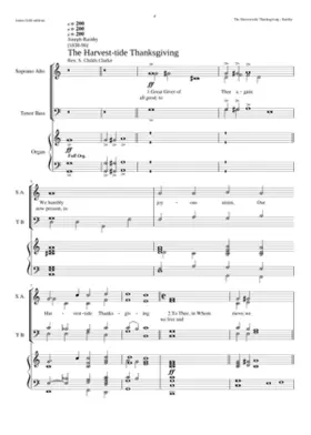 The Harvest-tide Thanksgiving