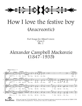 How I love the festive boy, Op.8, no.2