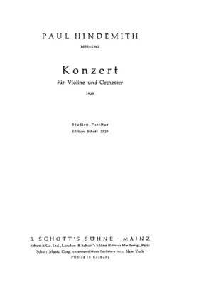 Violin Concerto