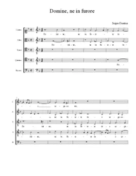 Domine, ne in furore
