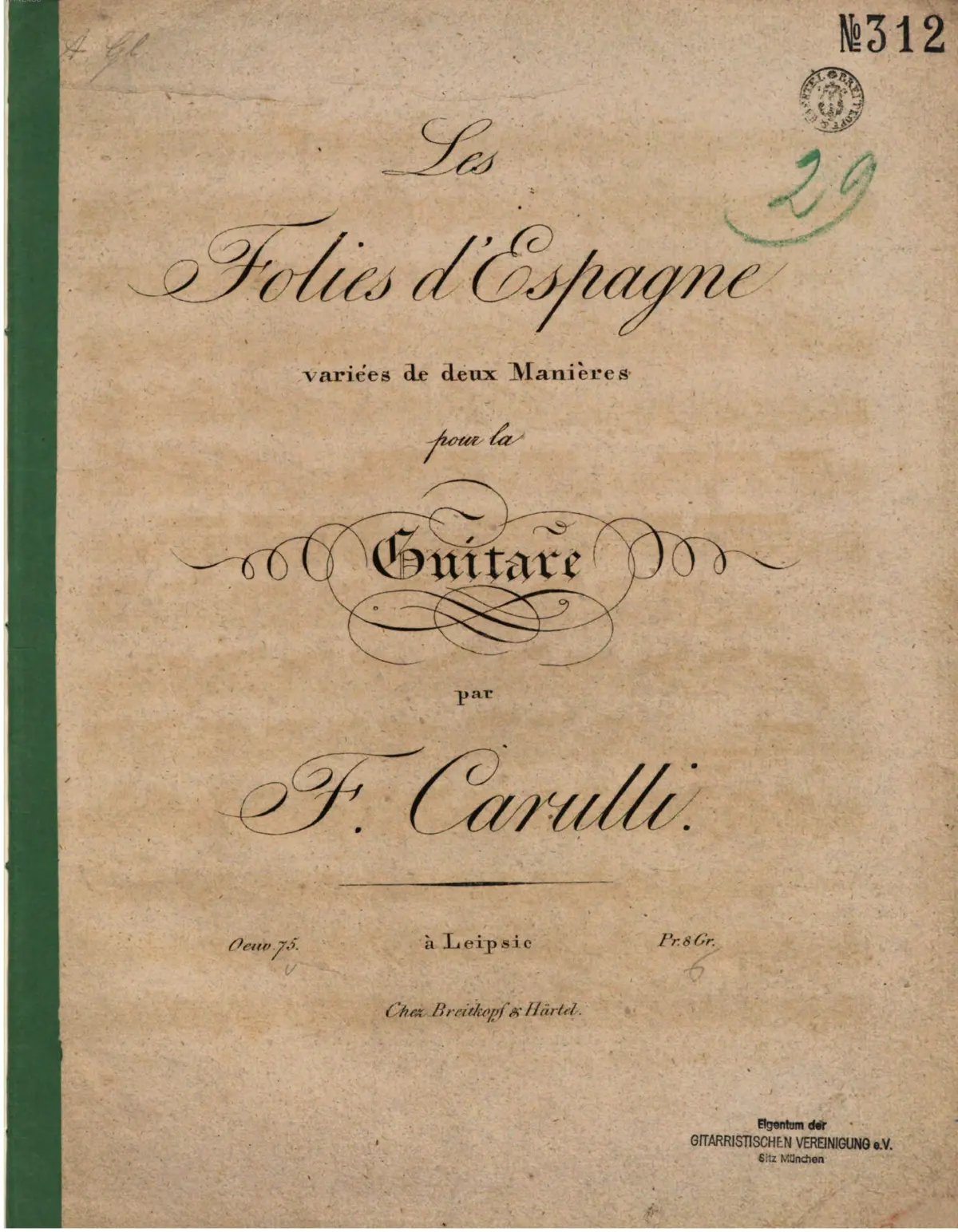 Les Folies d'Espagne - Page 1