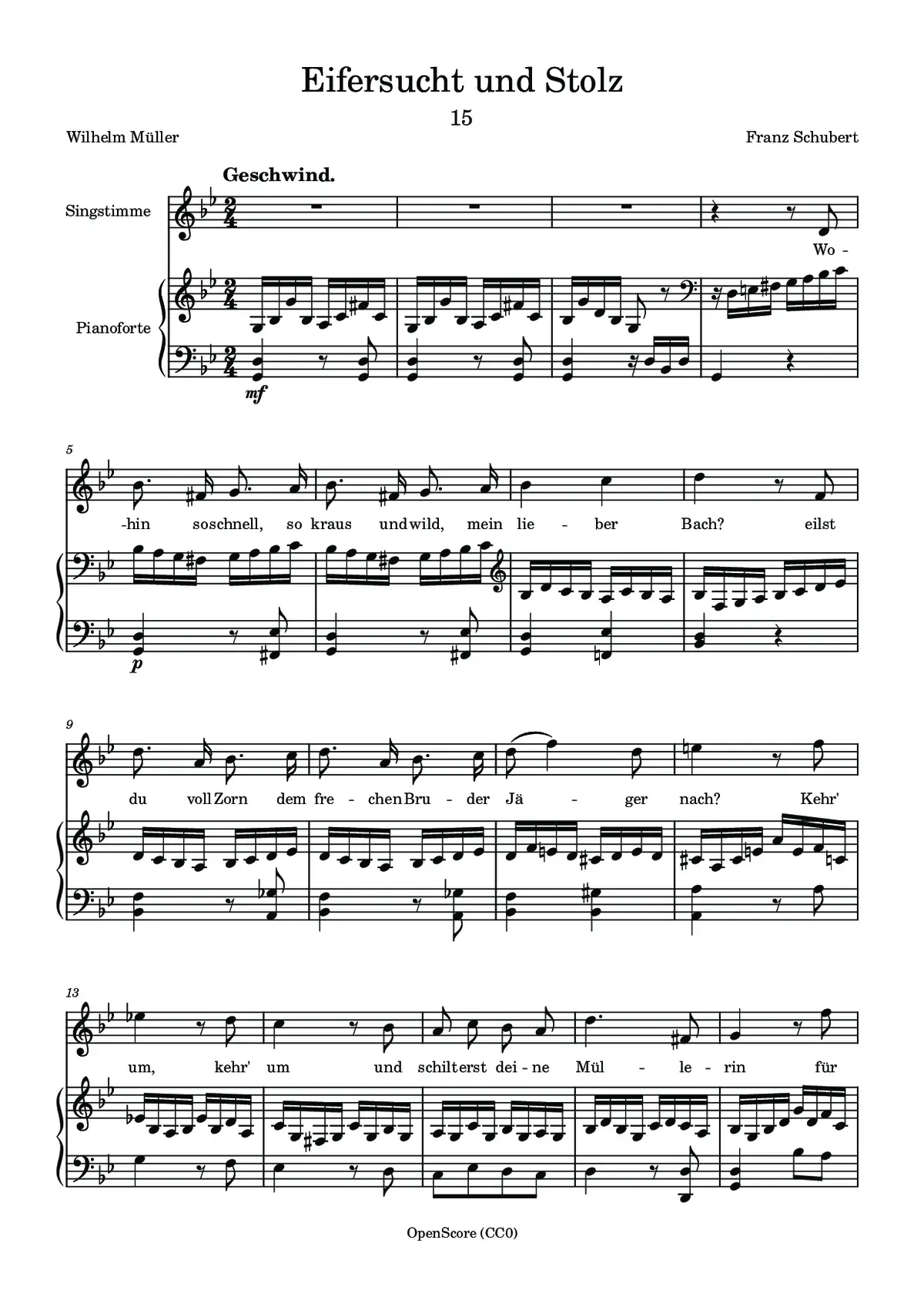 Eifersucht und Stolz - Page 1