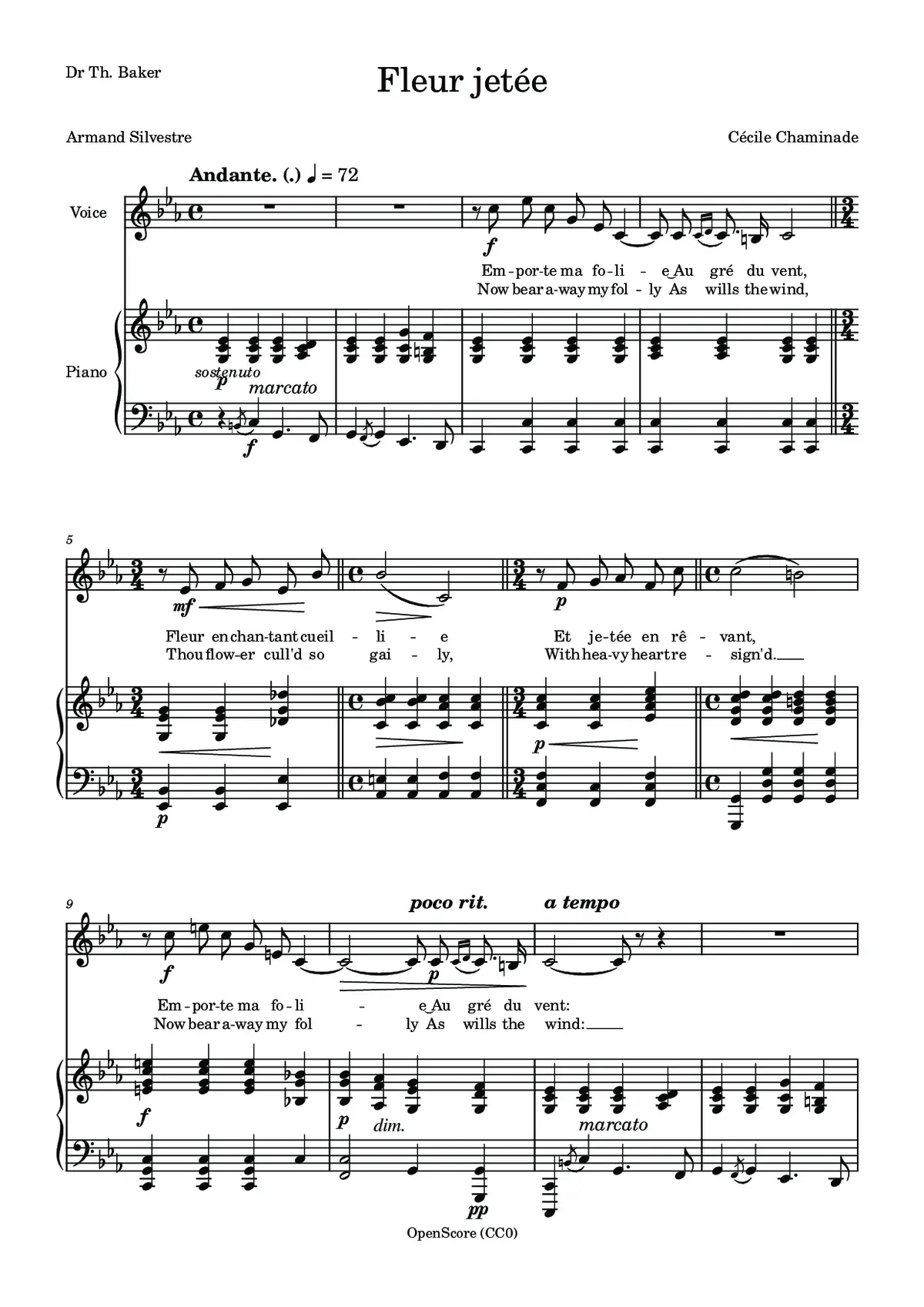 Fleur jetée - Page 1