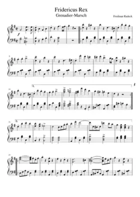Fridericus Rex Grenadiermarsch Armeemarsch II 136