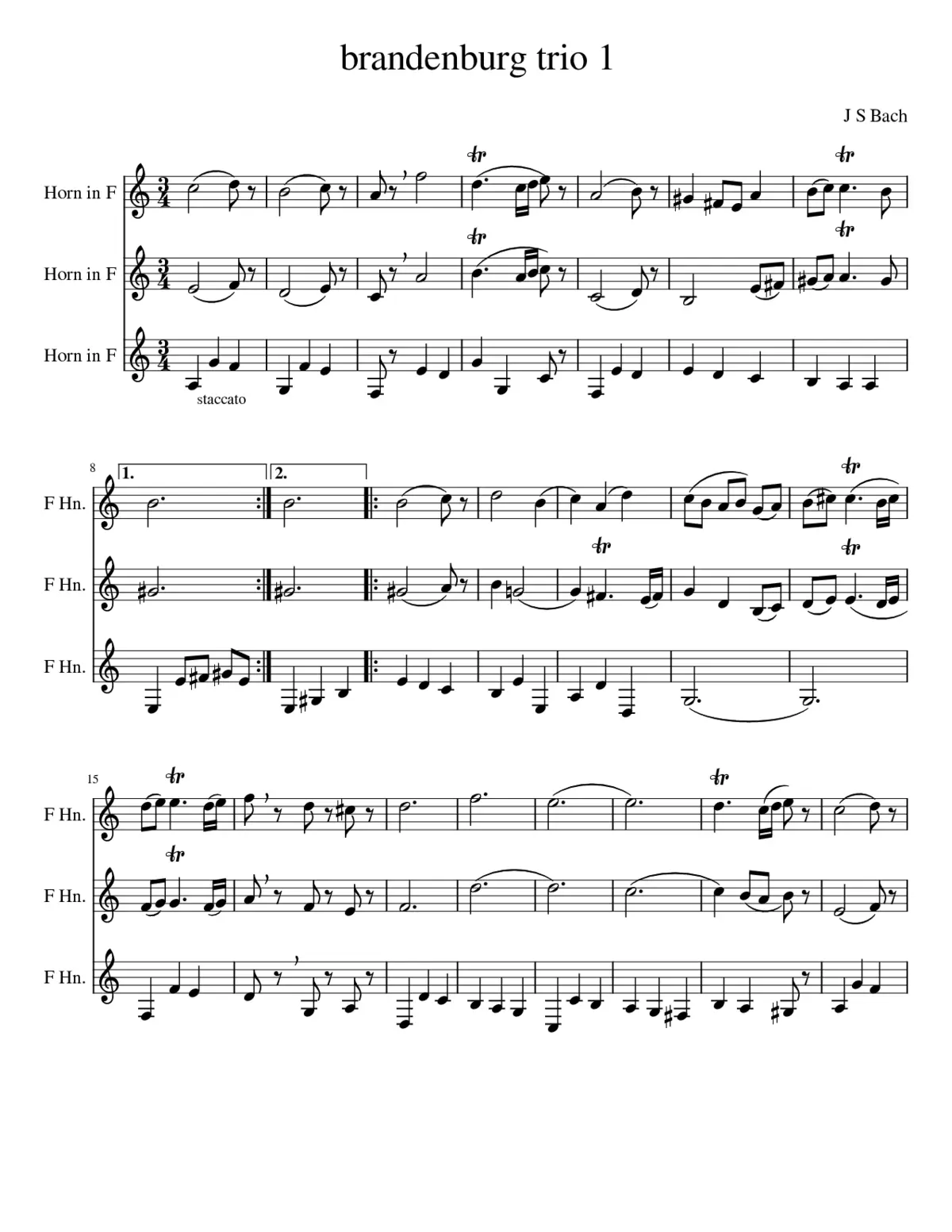 Brandenburg Trio 1 - Page 1