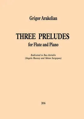 3 Preludes for Flute and Piano