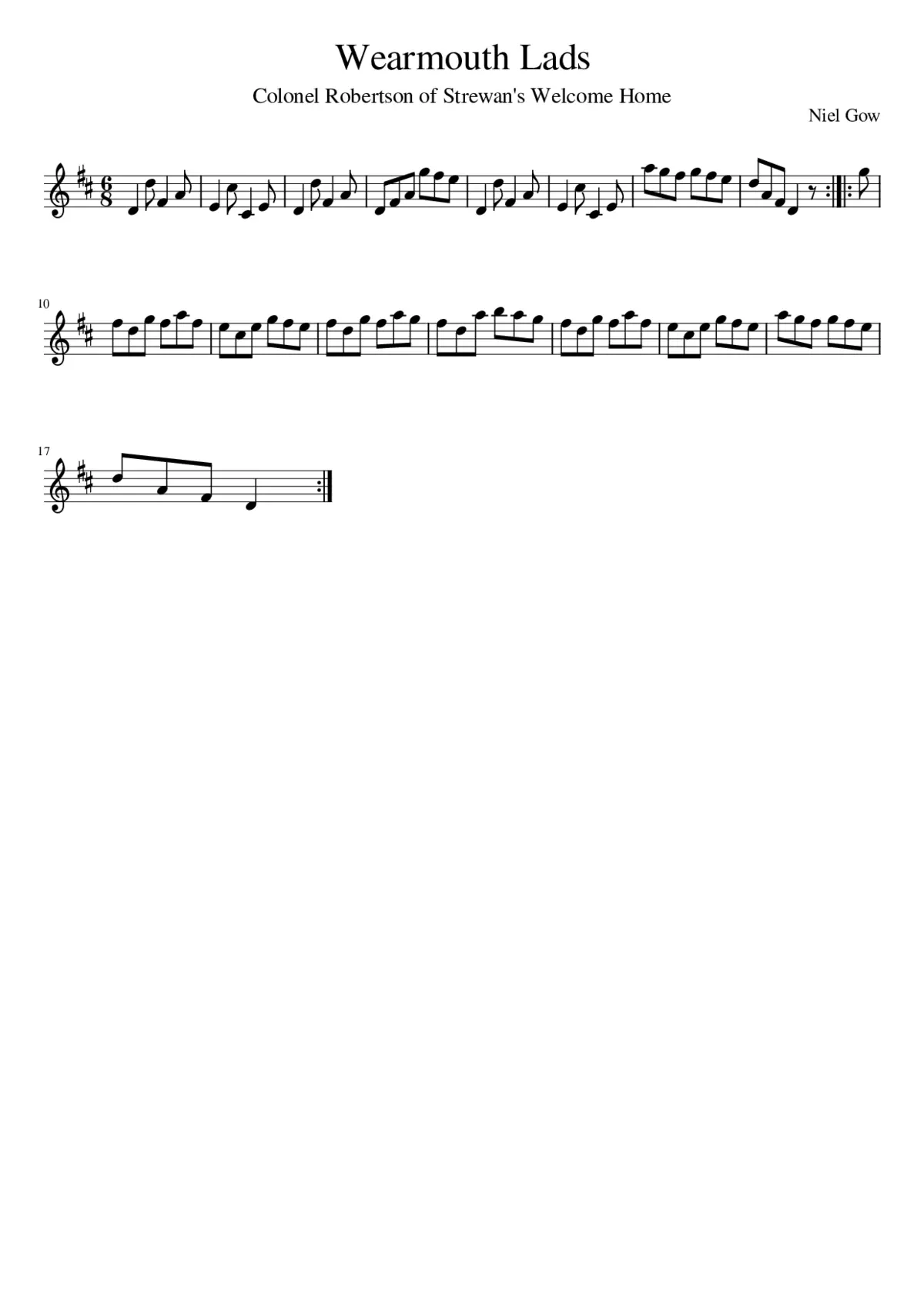 Wearmouth Lads - Page 1