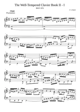 Prelude and Fugue in C major BWV 870