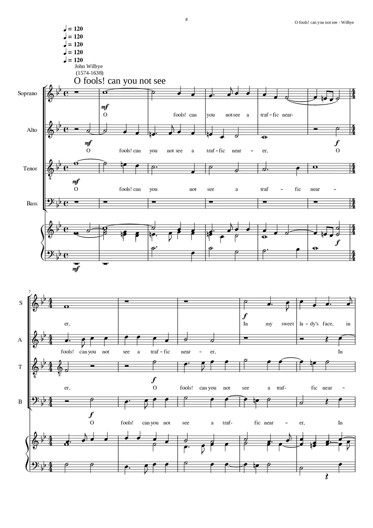 O fools! can you not see - Page 1