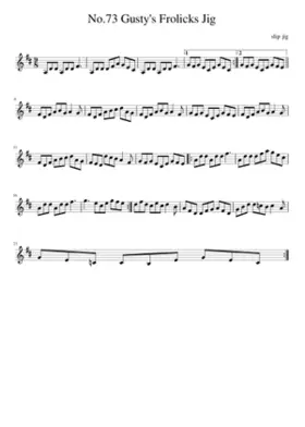 No.73 Gusty's Frolicks Jig