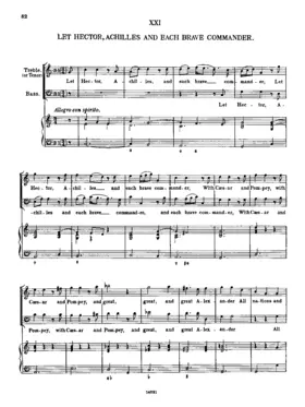 Let Hector, Achilles and Each Brave Commander