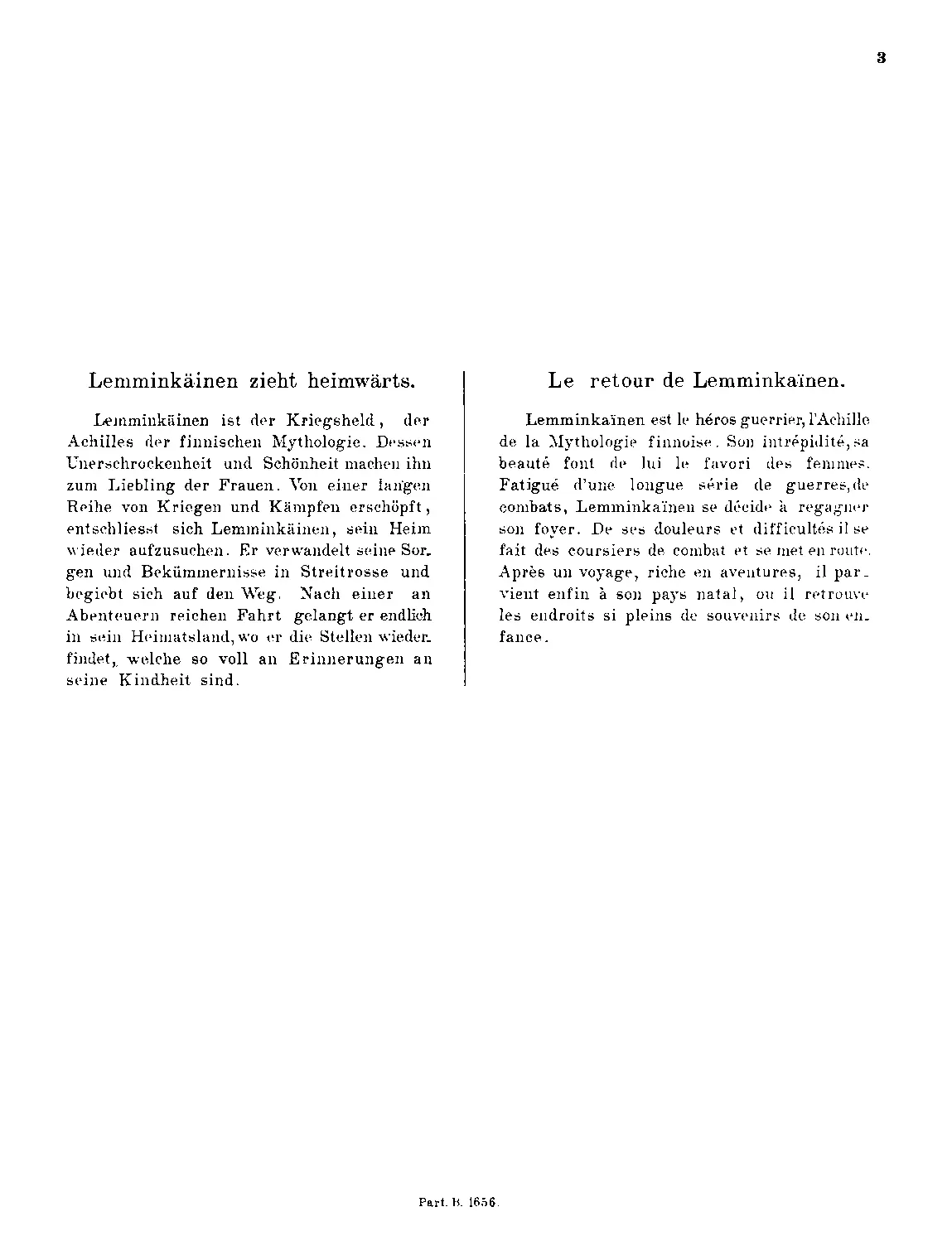 Lemminkäinen's Return - Page 1