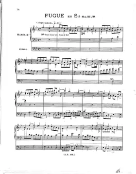Fugue in B-flat major