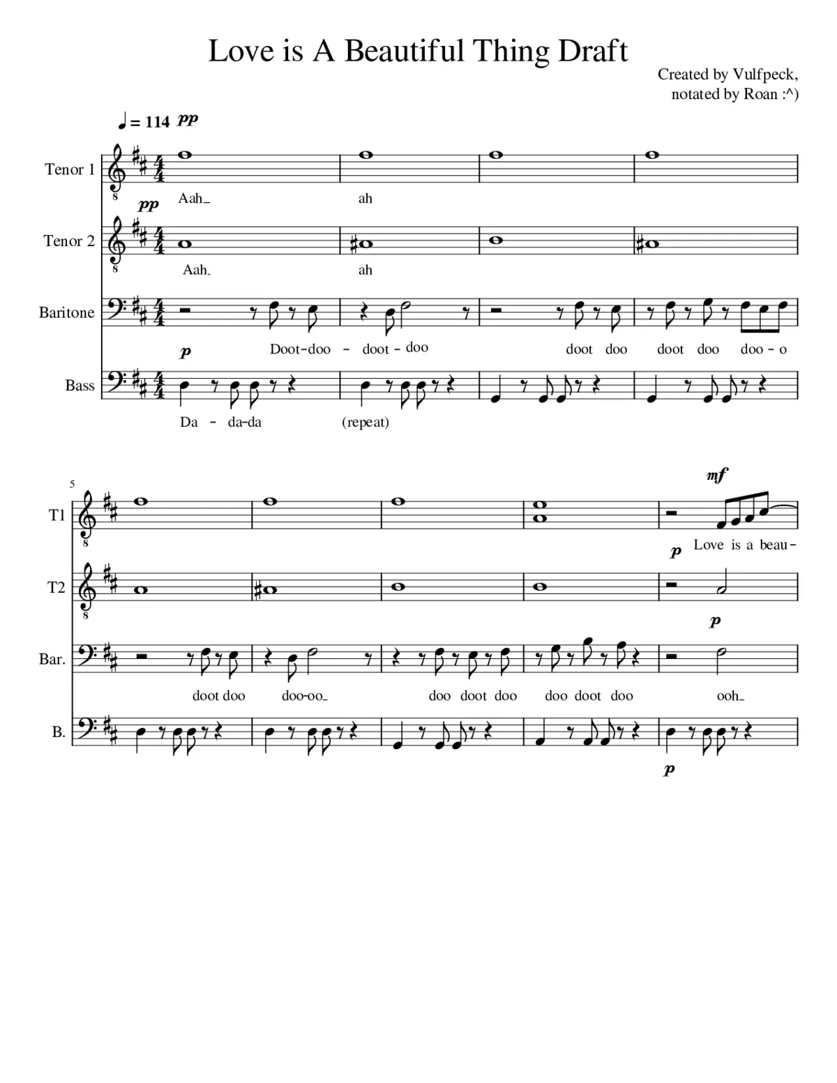 love is a beautiful thing - Page 1