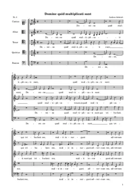 Domine, quid multiplicati