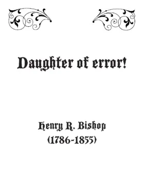 Daughter of error!
