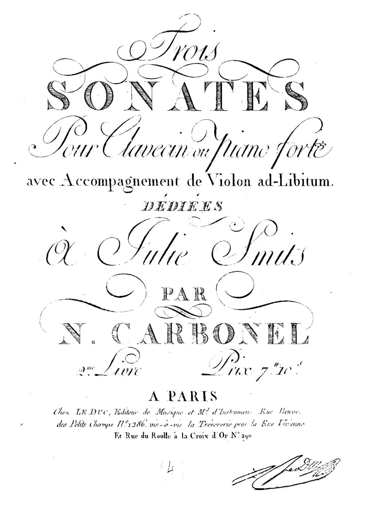 3 Piano Sonatas - Page 1