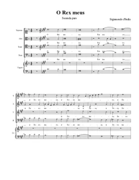 O Rex meus (secunda pars)