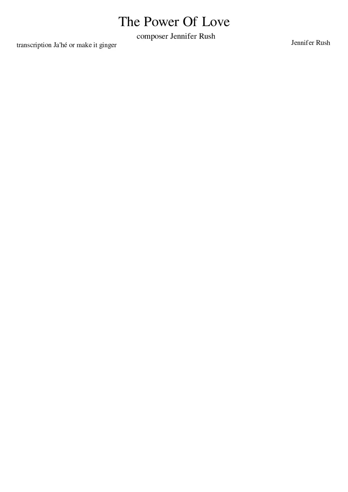 the power of love - Page 1