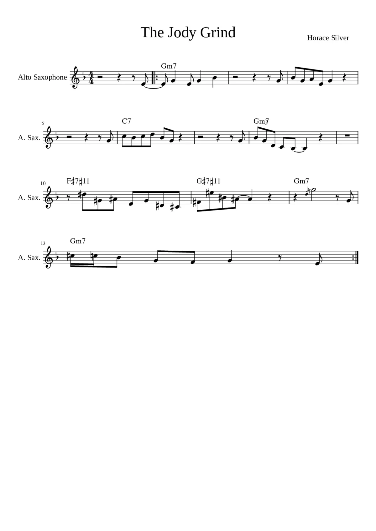 the jody grind - Page 1