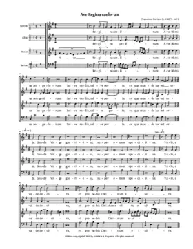Ave Regina caelorum