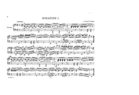 Sonatina for Piano 4-hands