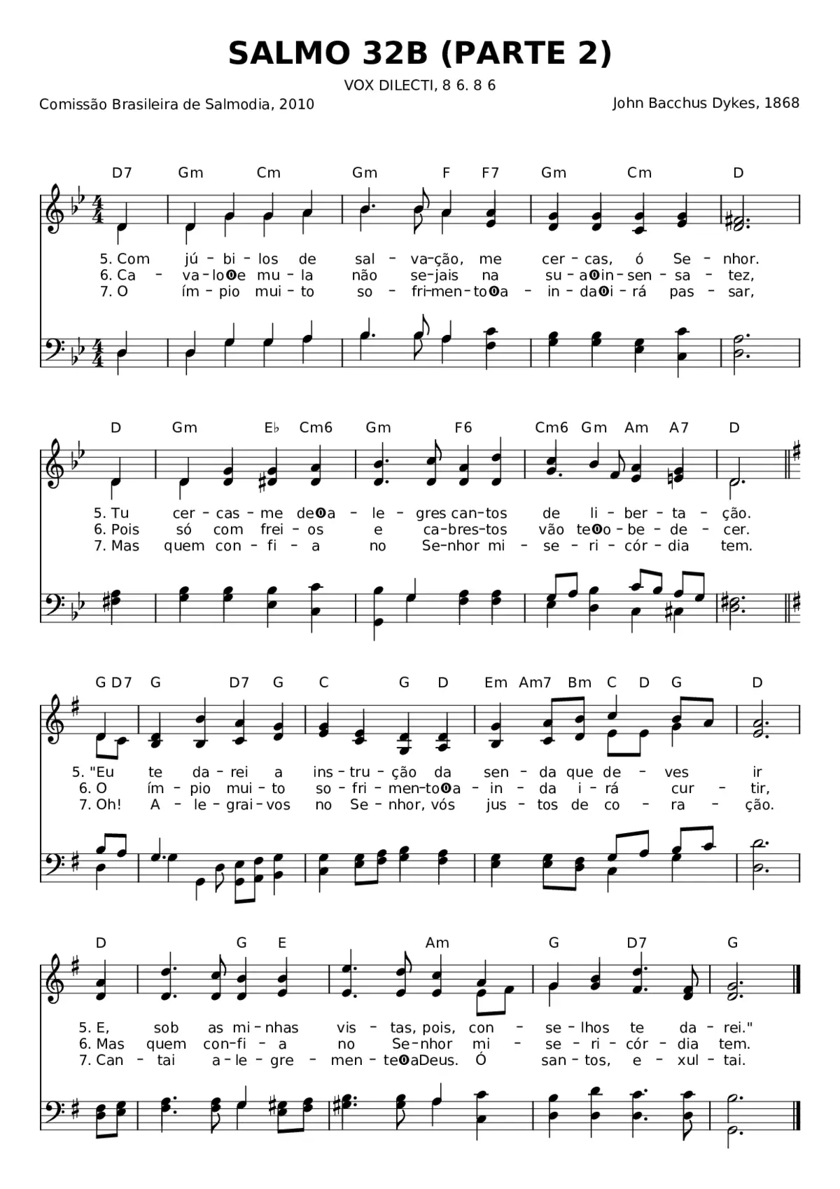 Salmo 32B (Parte 2) - Page 1