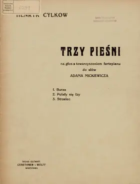 3 Pieśni